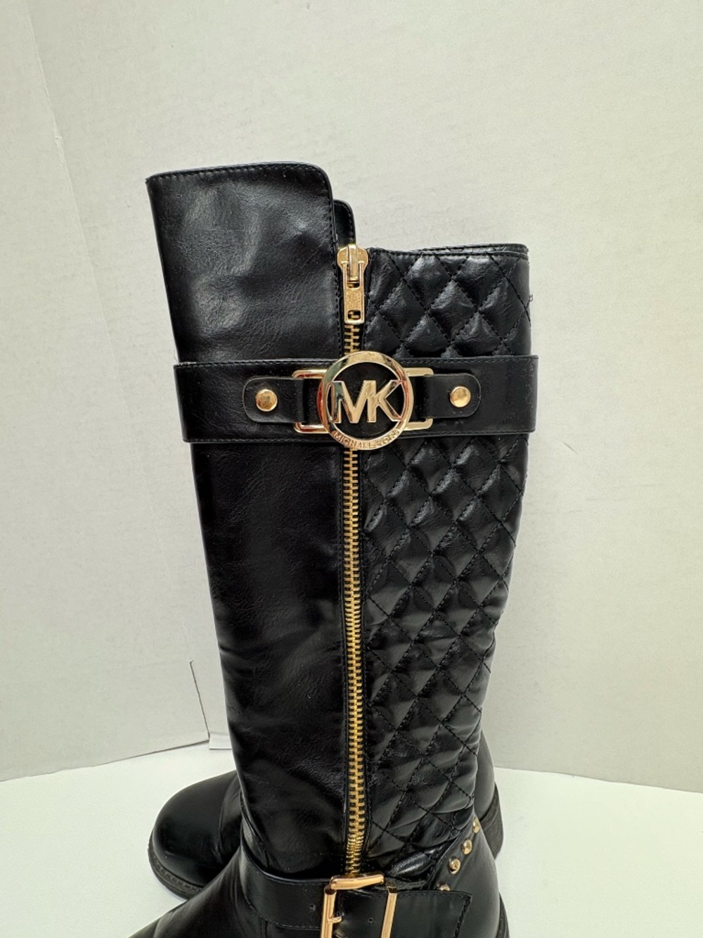 Michael Kors Knee High Black Riding Boots‎ - Size 8. - Picture 13 of 13